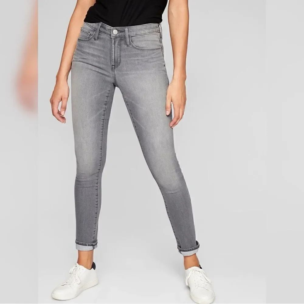 Athleta Sculptek Skinny Jeans - Gray Wash